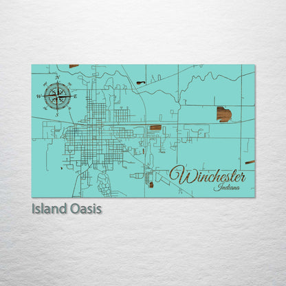 Winchester, Indiana Street Map