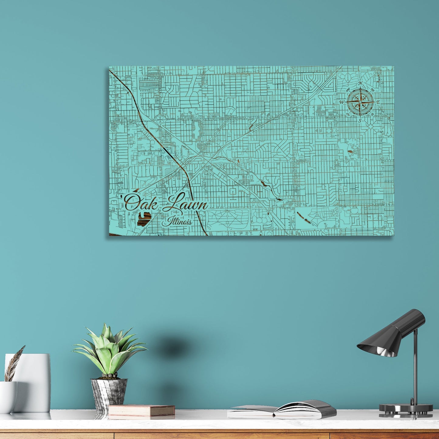 Oak Lawn, Illinois Street Map