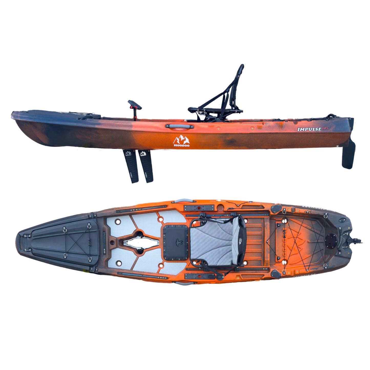 Hoodoo Impulse 105 Fin Drive Kayak