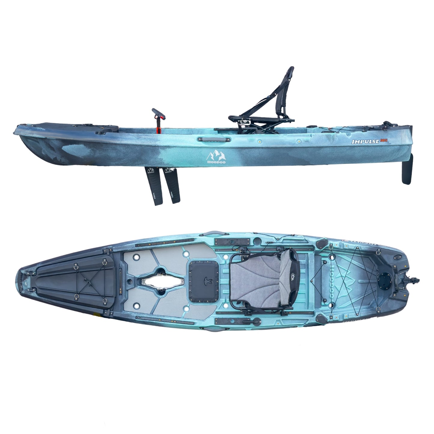 Hoodoo Impulse 105 Fin Drive Kayak