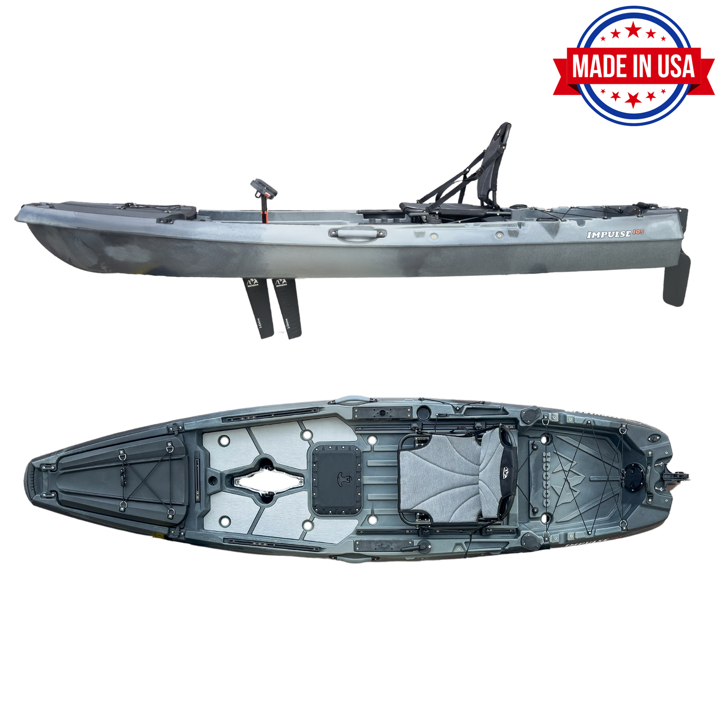 Hoodoo Impulse 105 Fin Drive Kayak