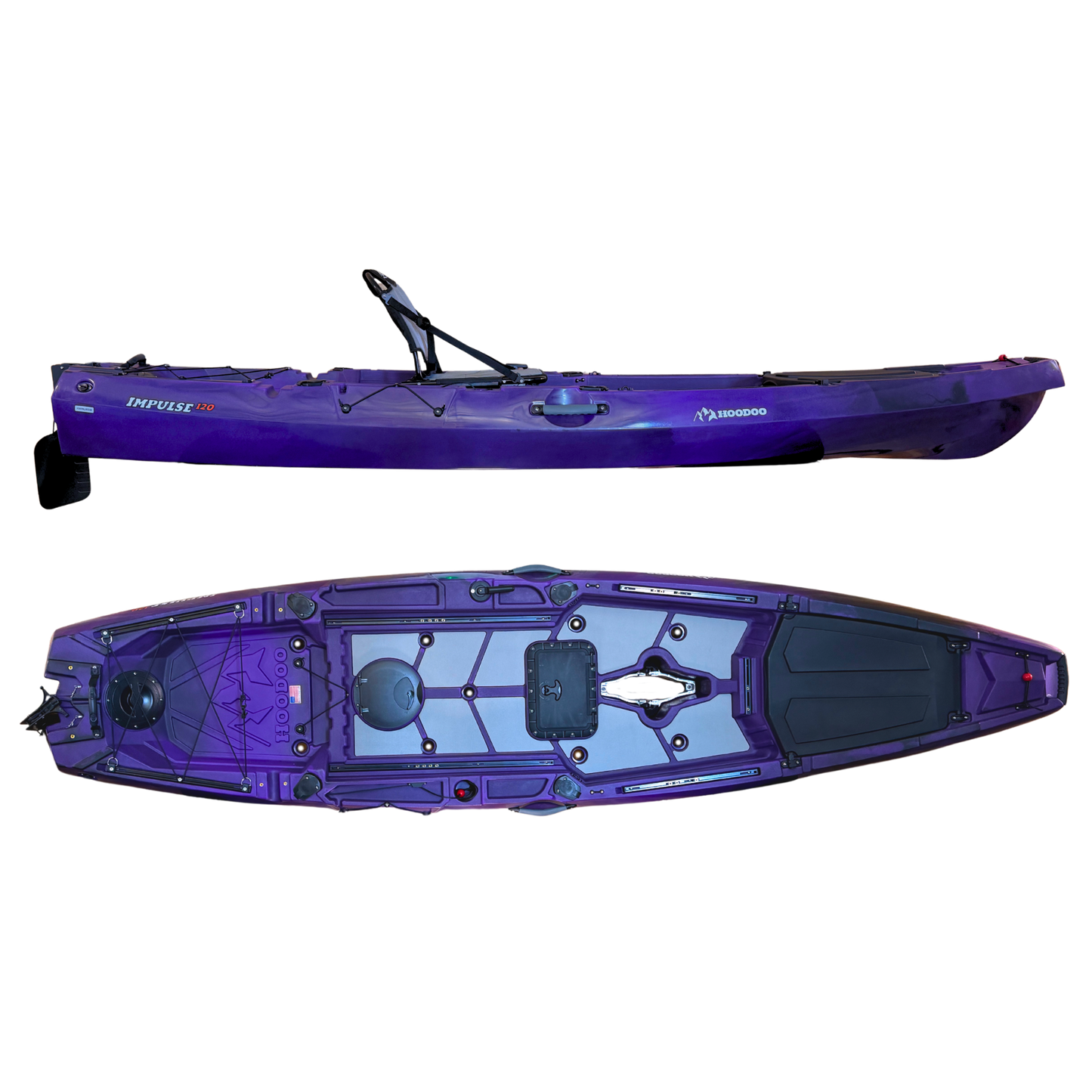 Hoodoo Impulse 120 Fin Drive Kayak