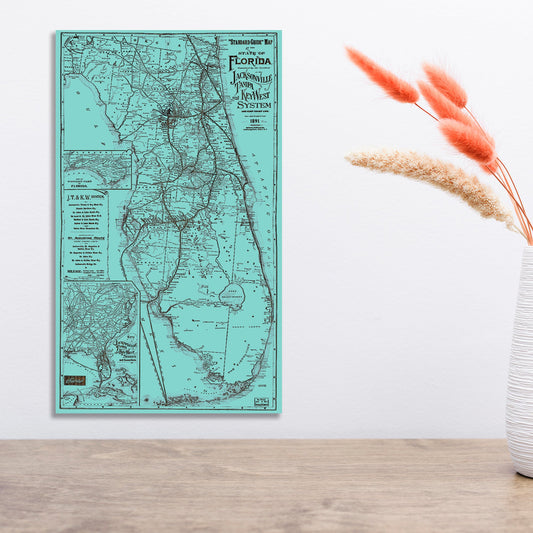 State of Florida (Jacksonville, Tampa, Key West) System 1891