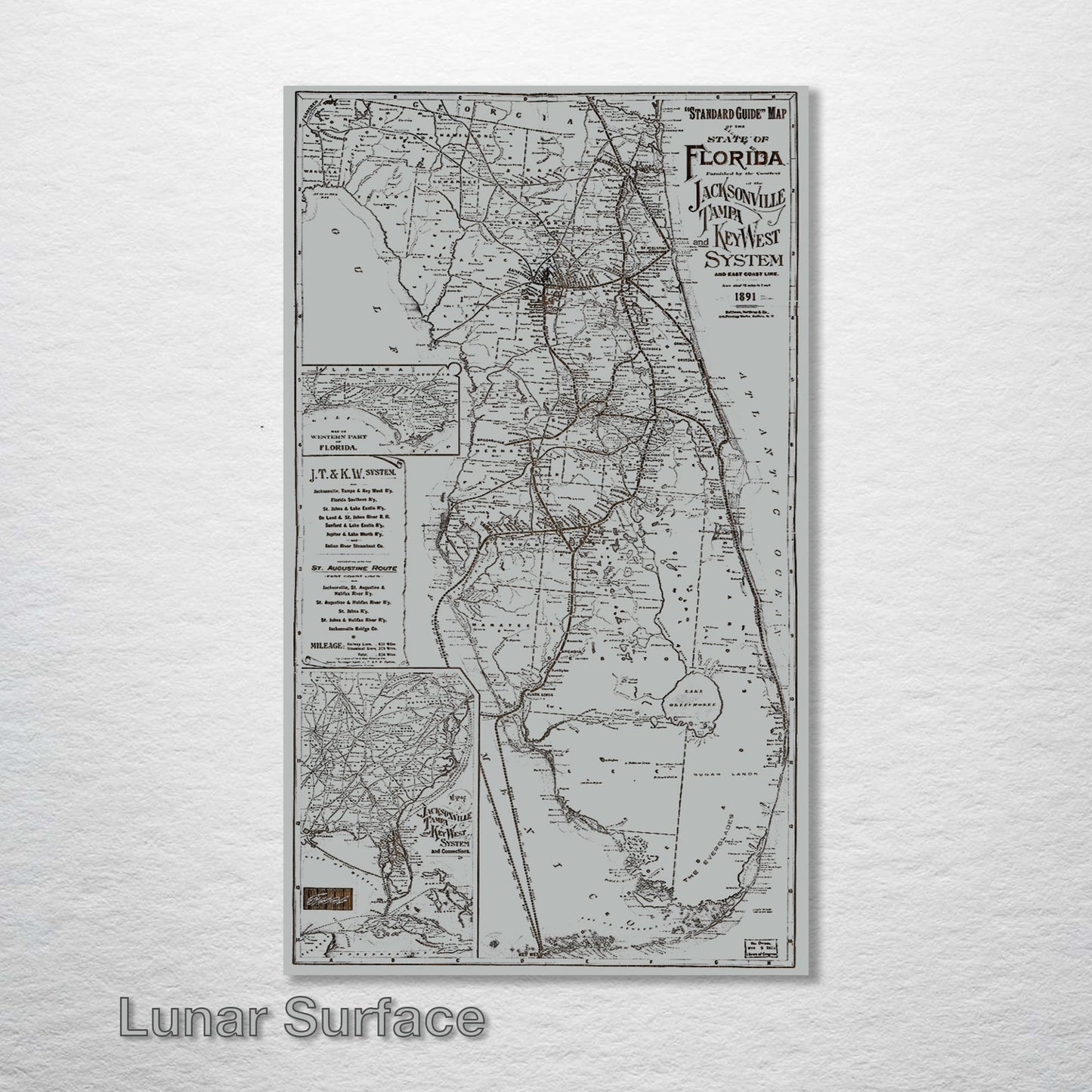 State of Florida (Jacksonville, Tampa, Key West) System 1891