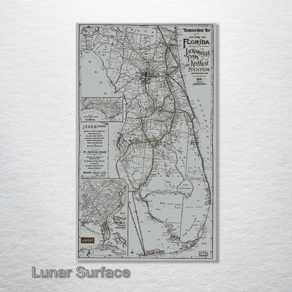 State of Florida (Jacksonville, Tampa, Key West) System 1891