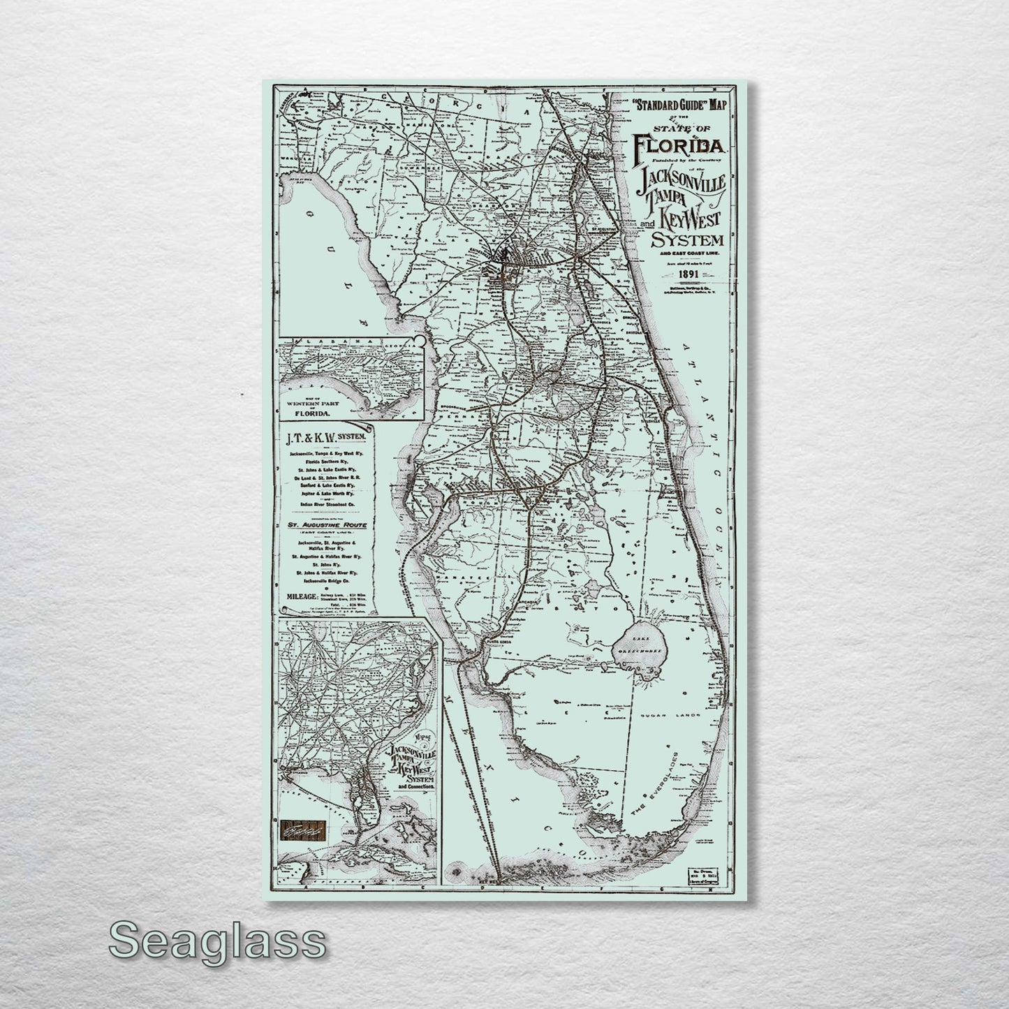 State of Florida (Jacksonville, Tampa, Key West) System 1891