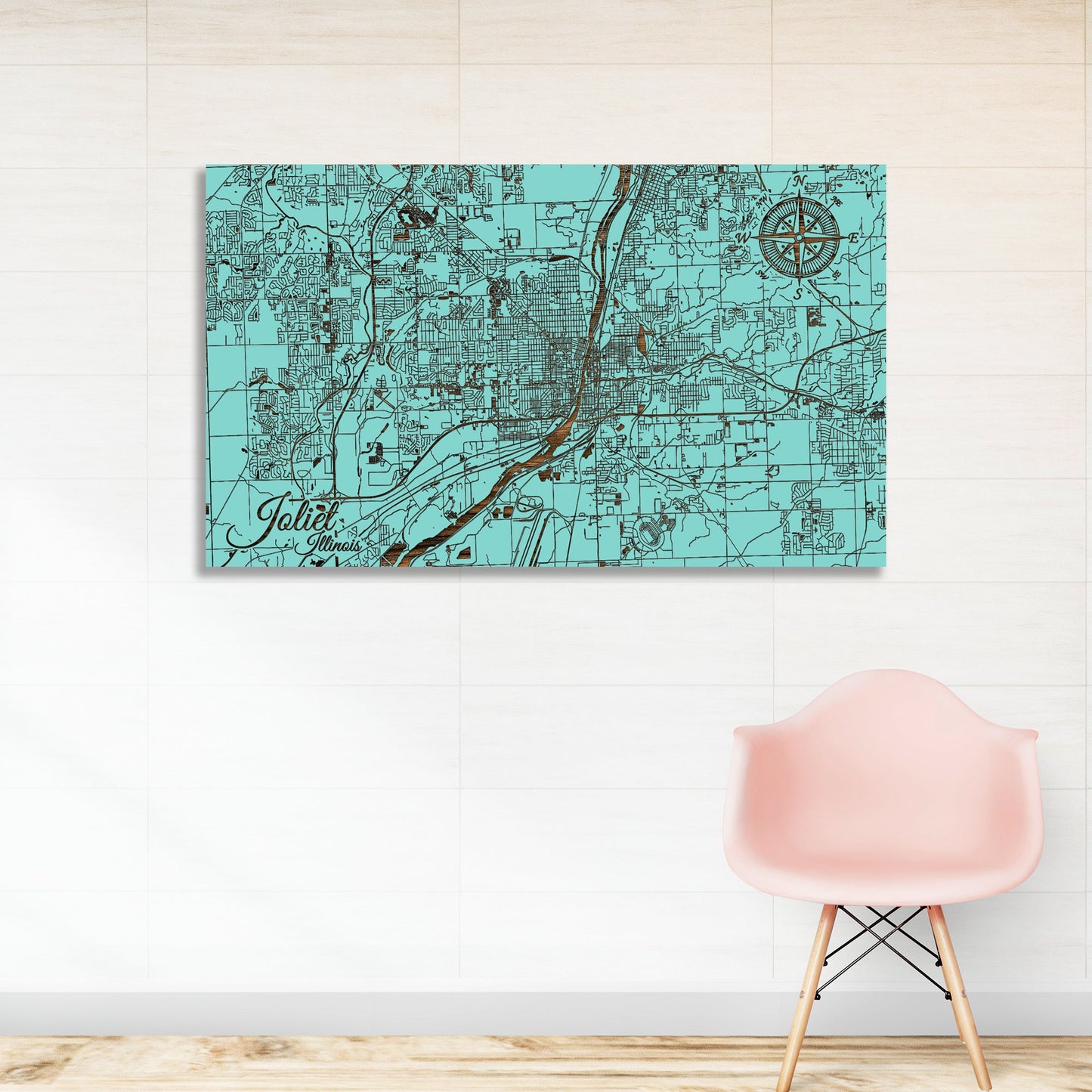 Joliet, Illinois Street Map