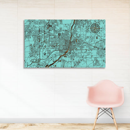 Joliet, Illinois Street Map