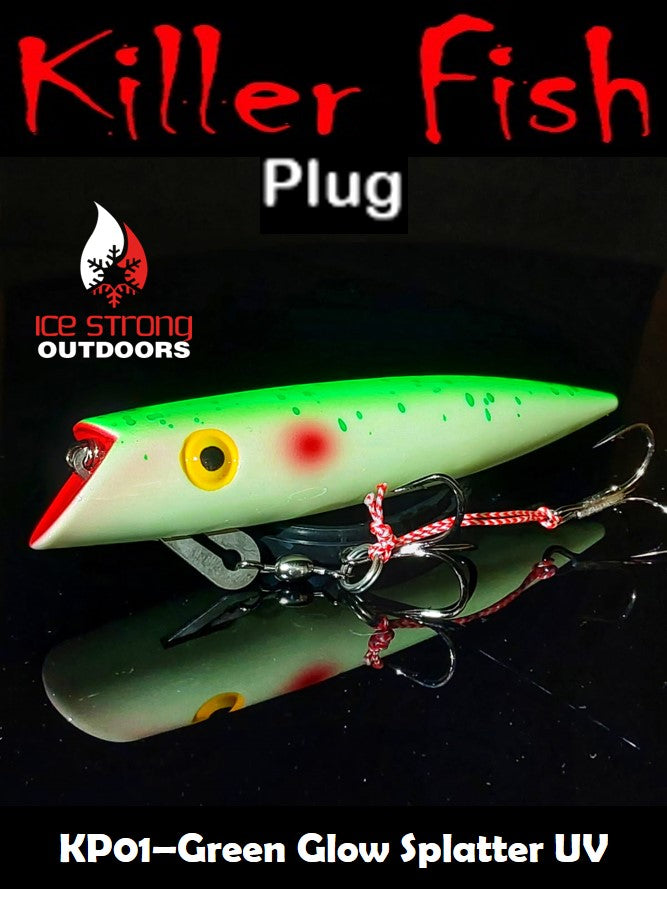 Killer Fish - Rattling TROLLING PLUG UV