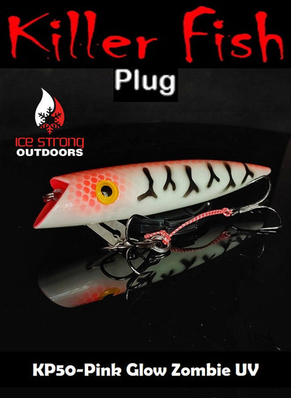 Ice Strong Outdoors - Killer Fish - Rattling TROLLING PLUG UV - NEW 2026 Colors Just Released!