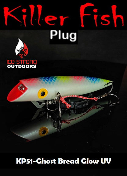 Ice Strong Outdoors - Killer Fish - Rattling TROLLING PLUG UV - NEW 2026 Colors Just Released!