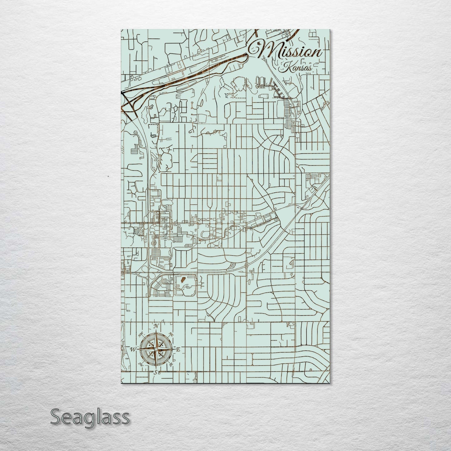 Mission, Kansas Street Map