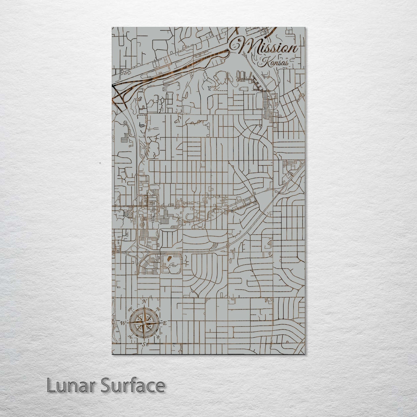 Mission, Kansas Street Map