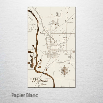 Mulvane, Kansas Street Map