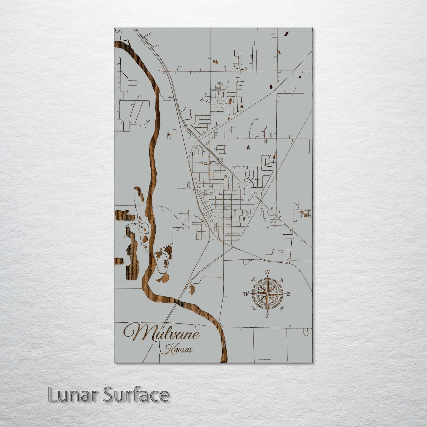 Mulvane, Kansas Street Map