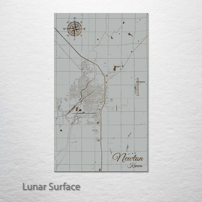 Newton, Kansas Street Map