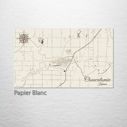 Osawatomie, Kansas Street Map