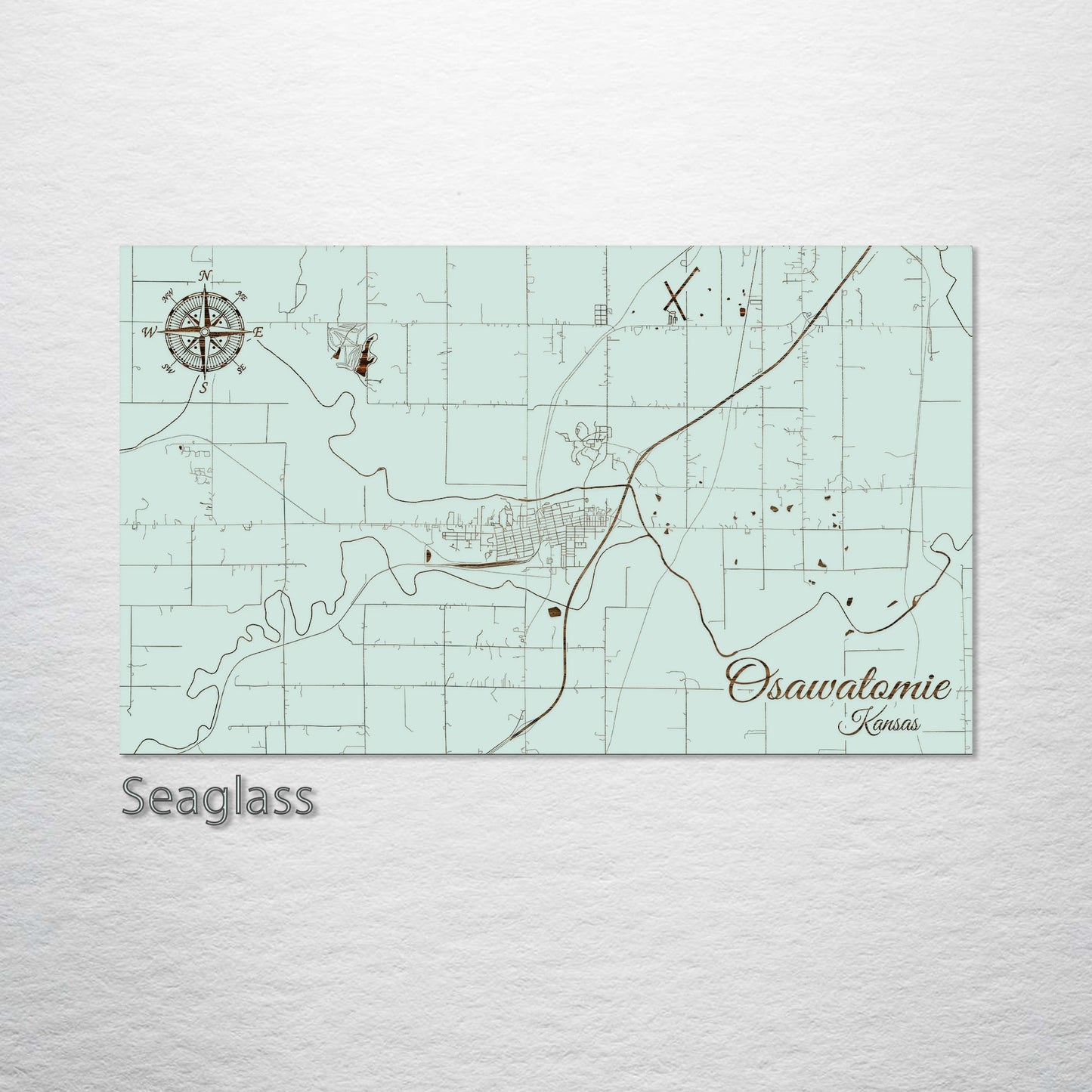 Osawatomie, Kansas Street Map