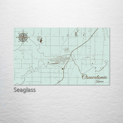 Osawatomie, Kansas Street Map