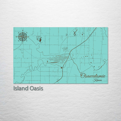 Osawatomie, Kansas Street Map