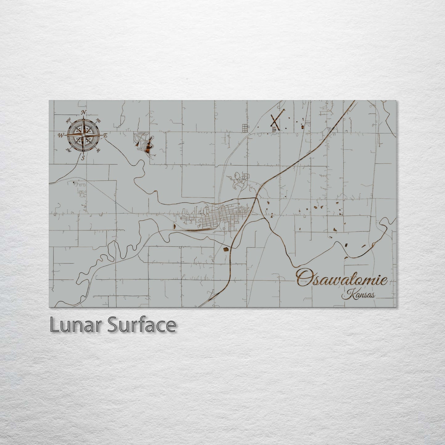 Osawatomie, Kansas Street Map
