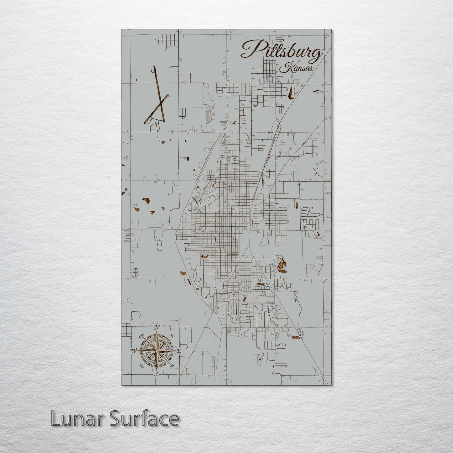 Pittsburg, Kansas Street Map