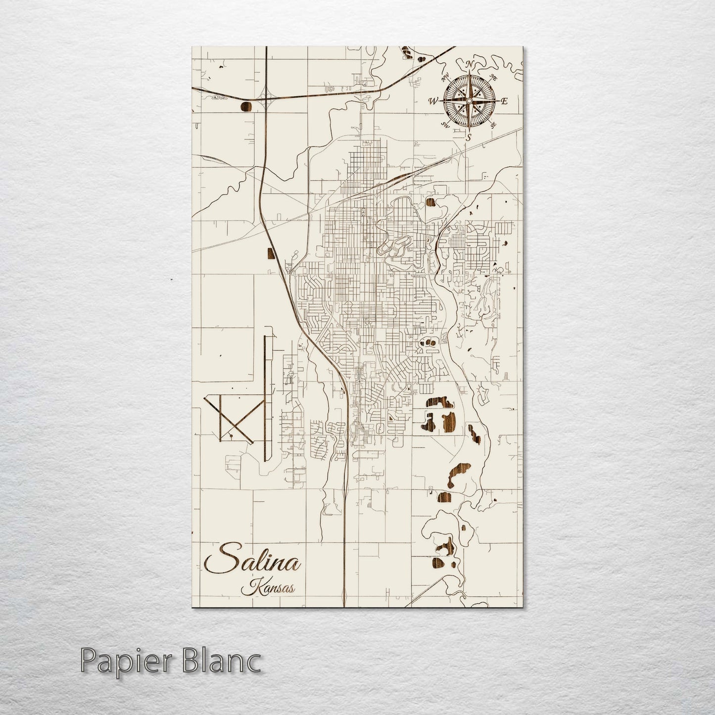 Salina, Kansas Street Map