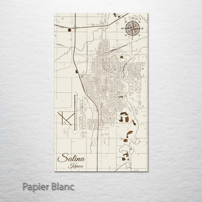 Salina, Kansas Street Map