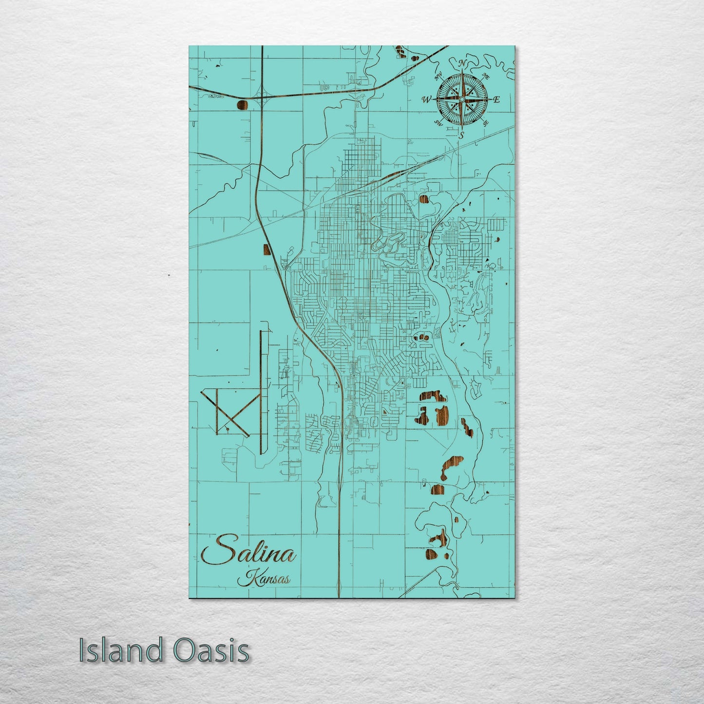 Salina, Kansas Street Map