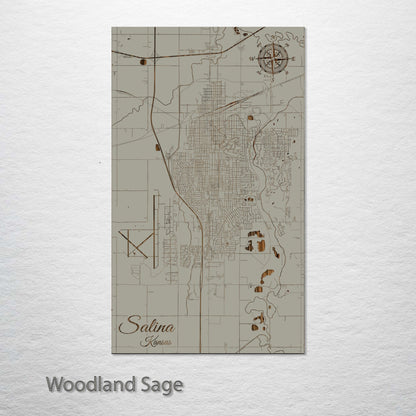 Salina, Kansas Street Map