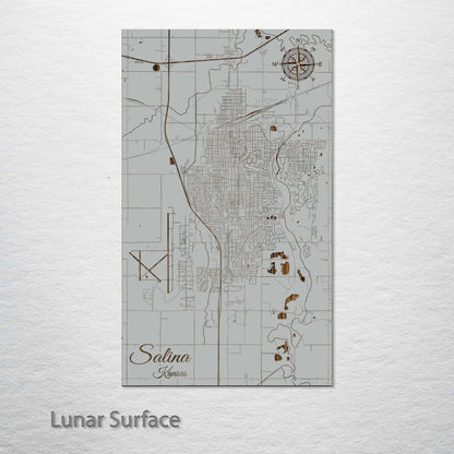 Salina, Kansas Street Map