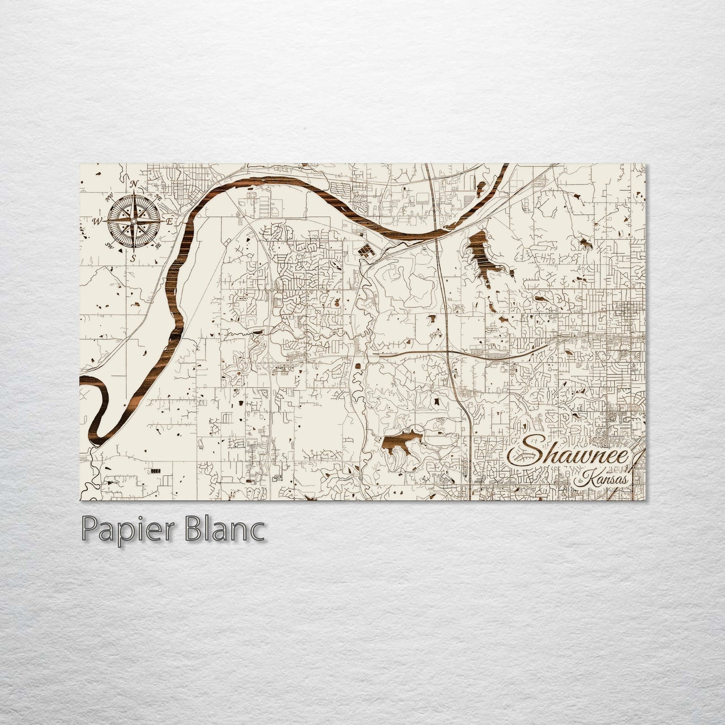 Shawnee, Kansas Street Map
