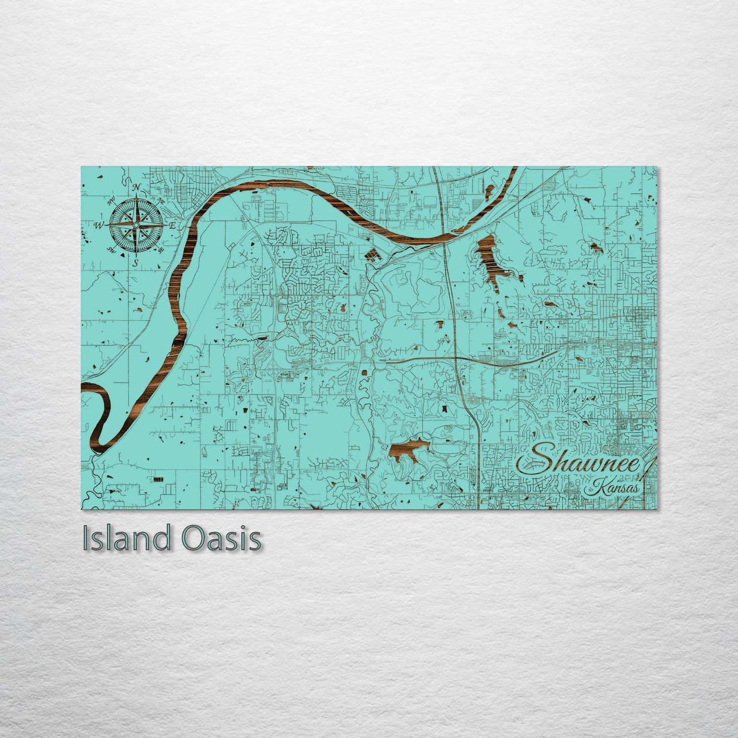 Shawnee, Kansas Street Map