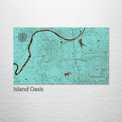 Shawnee, Kansas Street Map