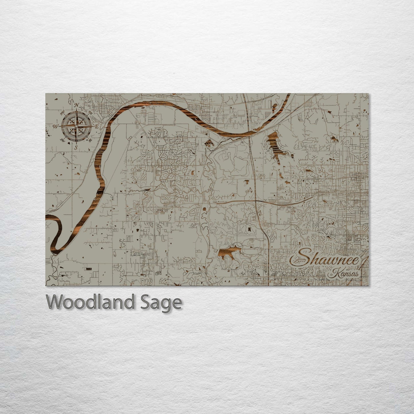 Shawnee, Kansas Street Map