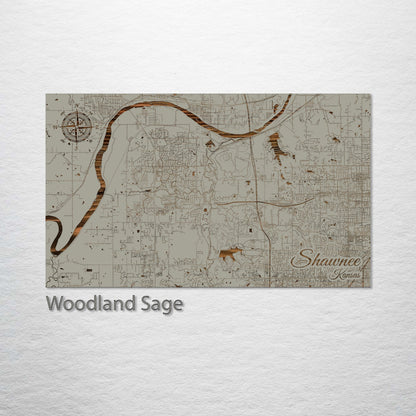 Shawnee, Kansas Street Map