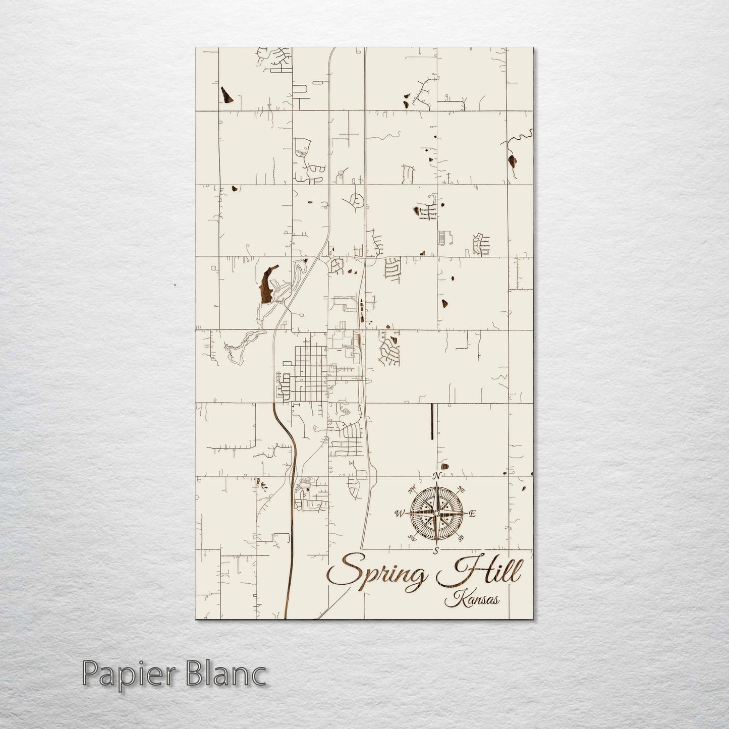 Spring Hill, Kansas Street Map