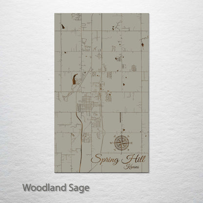 Spring Hill, Kansas Street Map