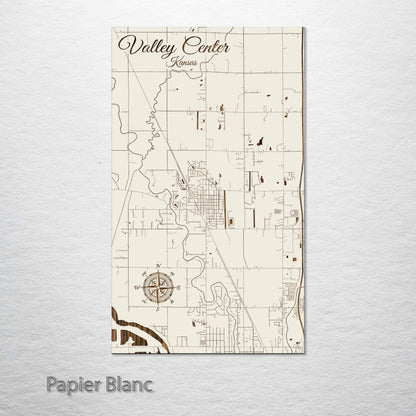 Valley Center, Kansas Street Map