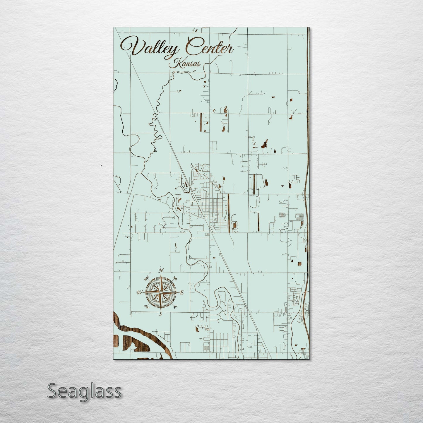 Valley Center, Kansas Street Map