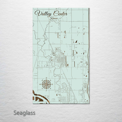 Valley Center, Kansas Street Map