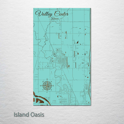 Valley Center, Kansas Street Map