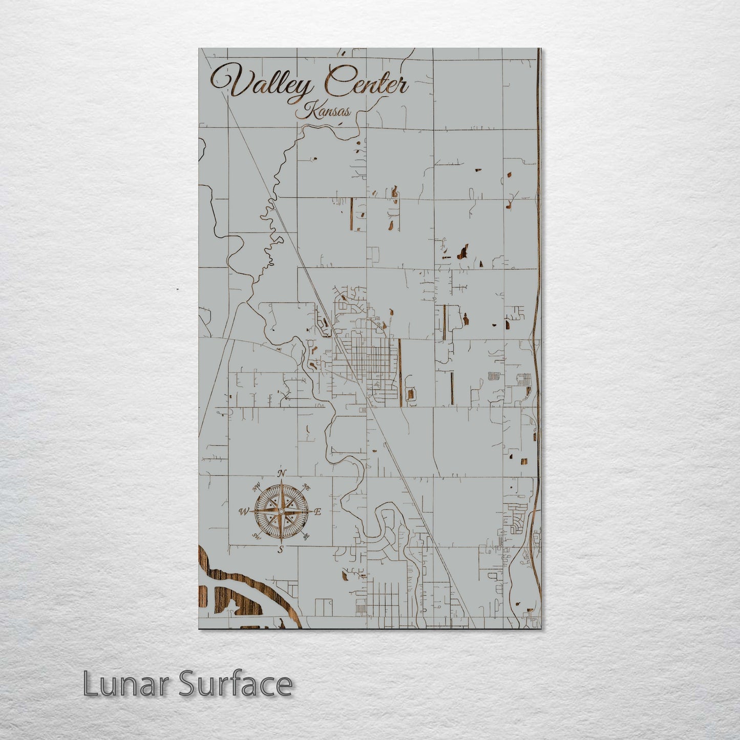 Valley Center, Kansas Street Map