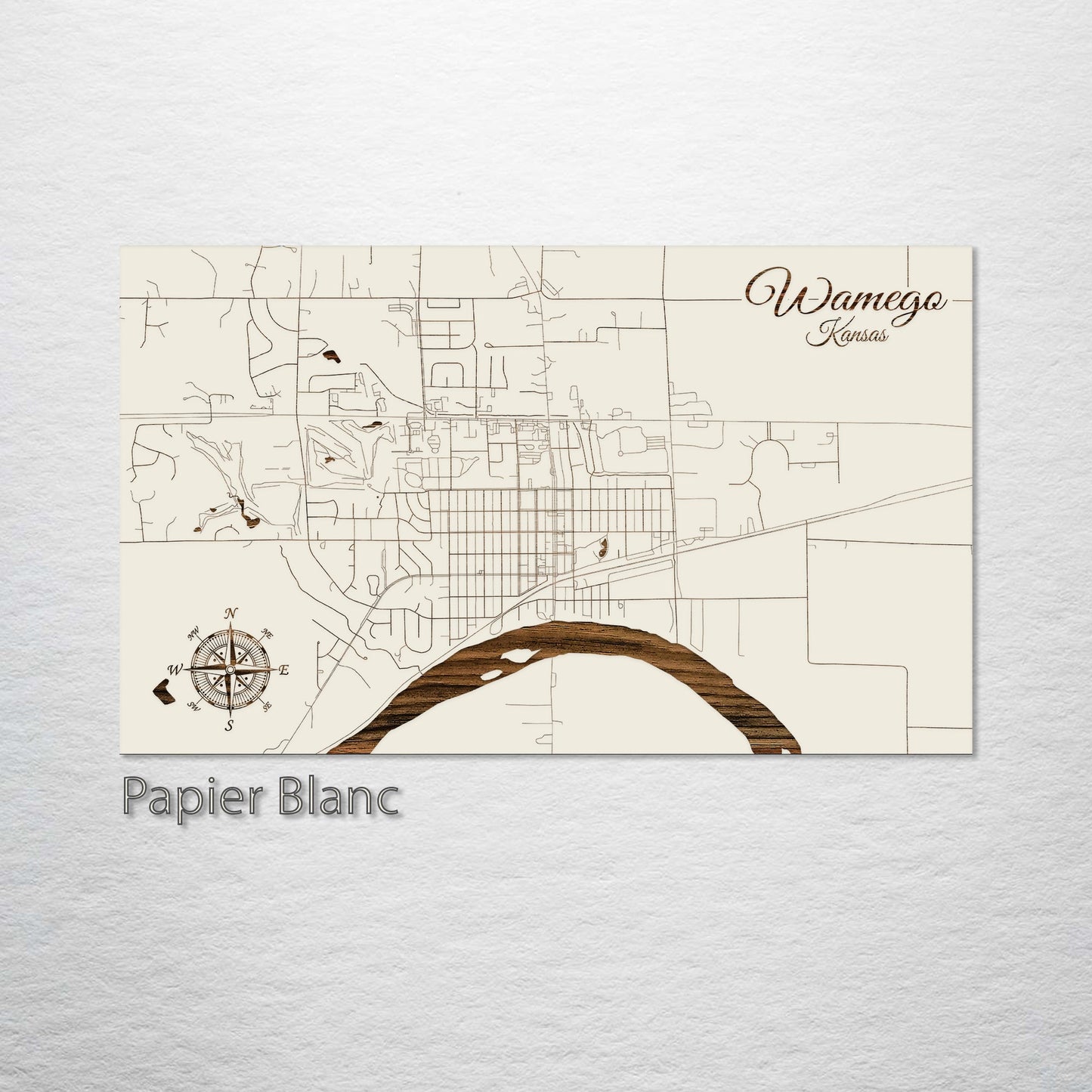 Wamego, Kansas Street Map