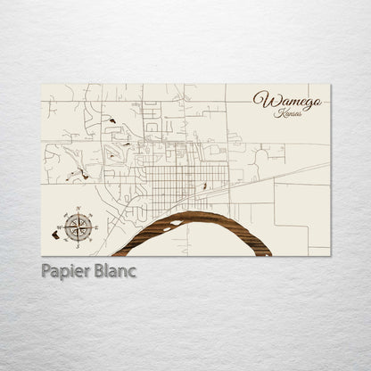 Wamego, Kansas Street Map