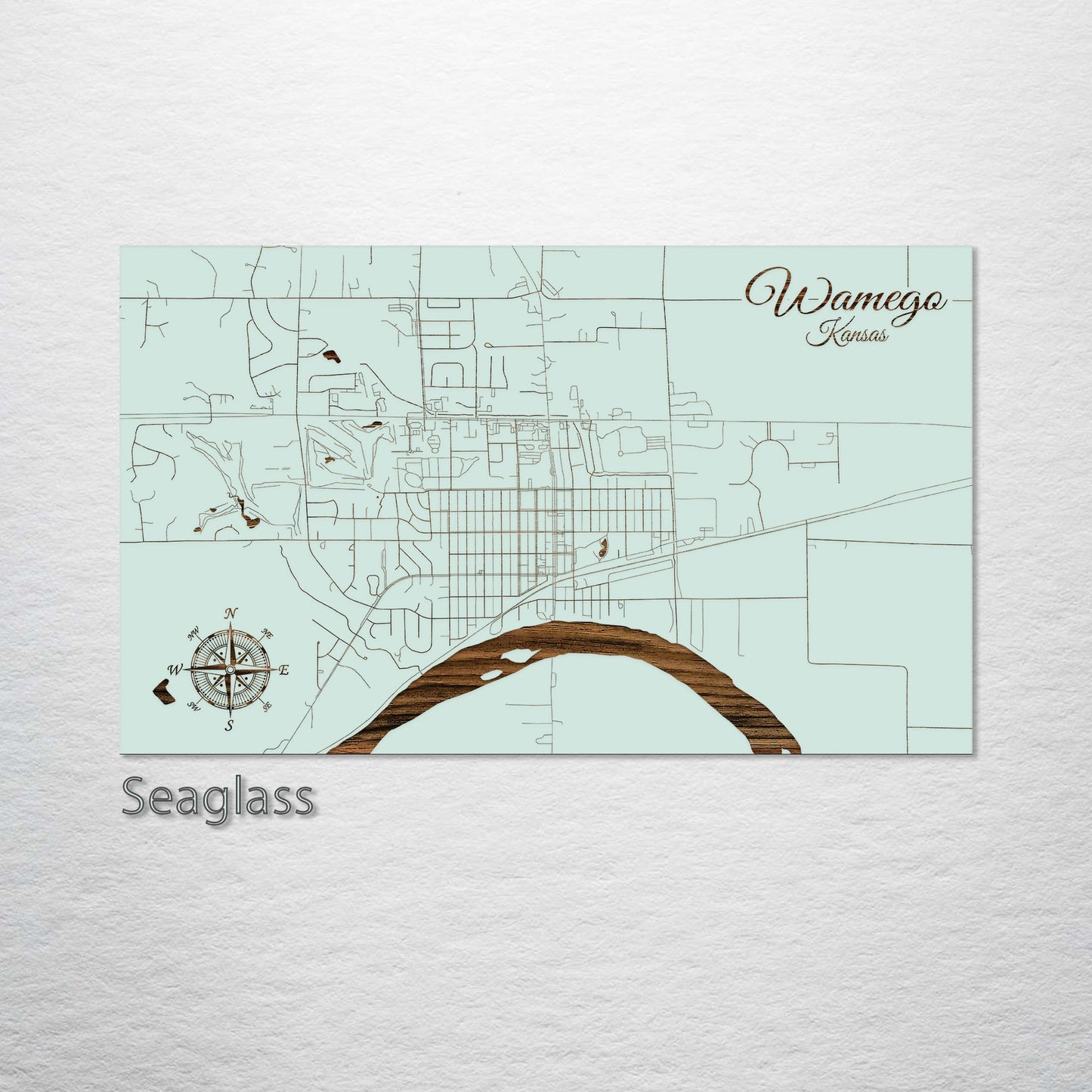 Wamego, Kansas Street Map