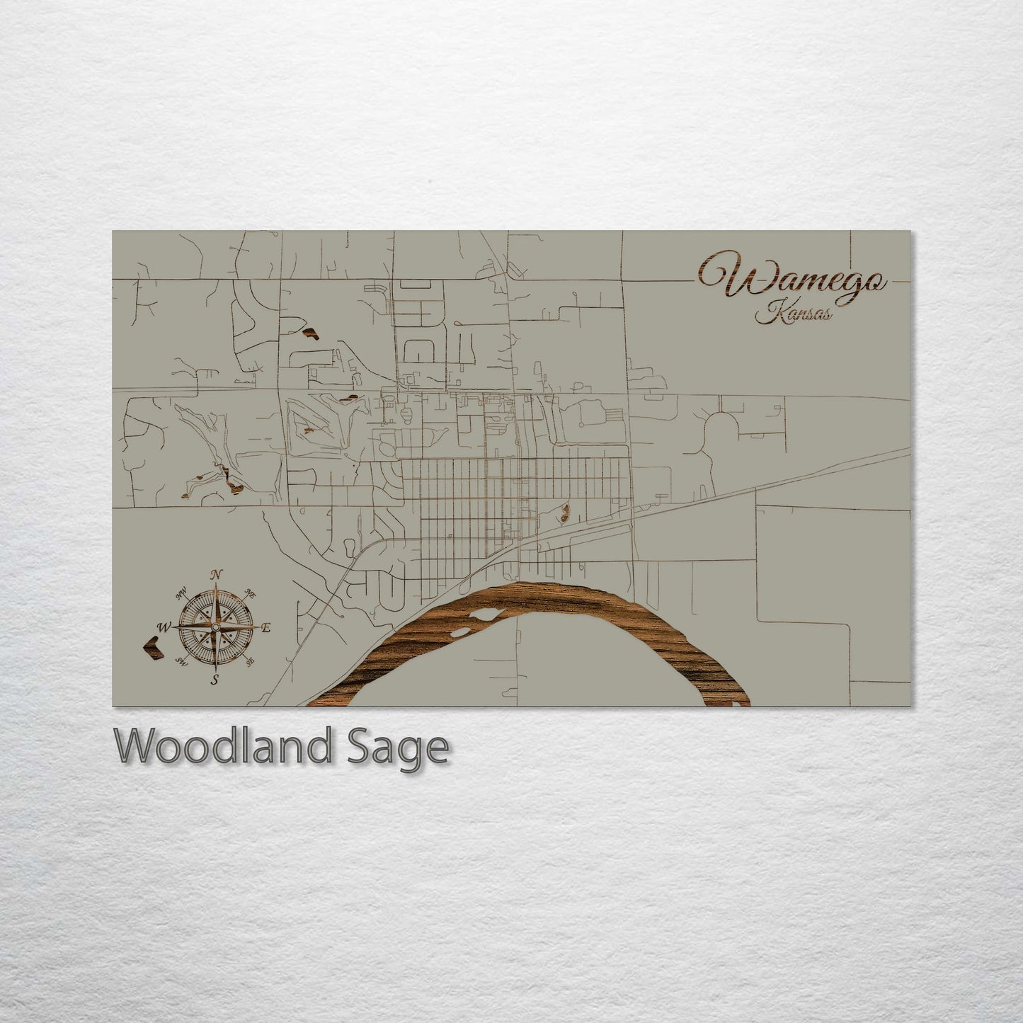 Wamego, Kansas Street Map