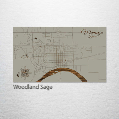 Wamego, Kansas Street Map