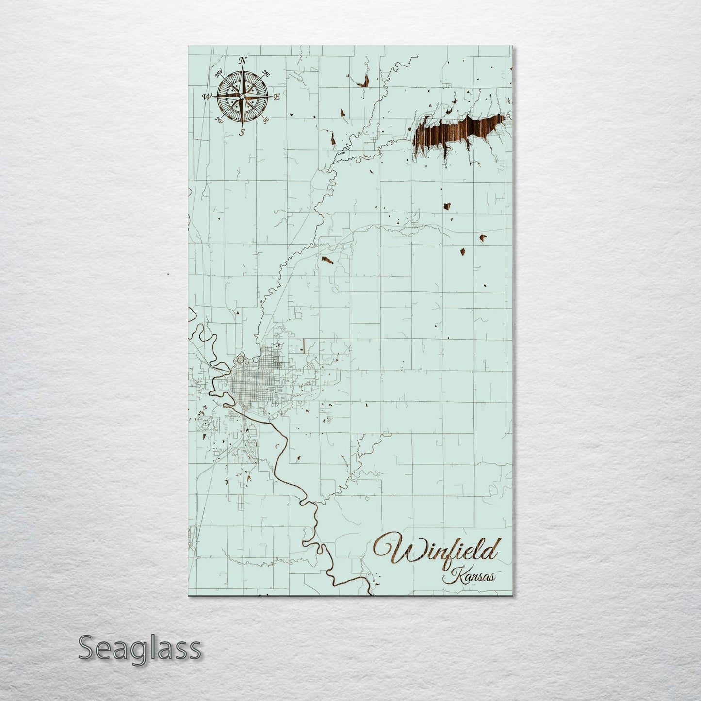 Winfield, Kansas Street Map