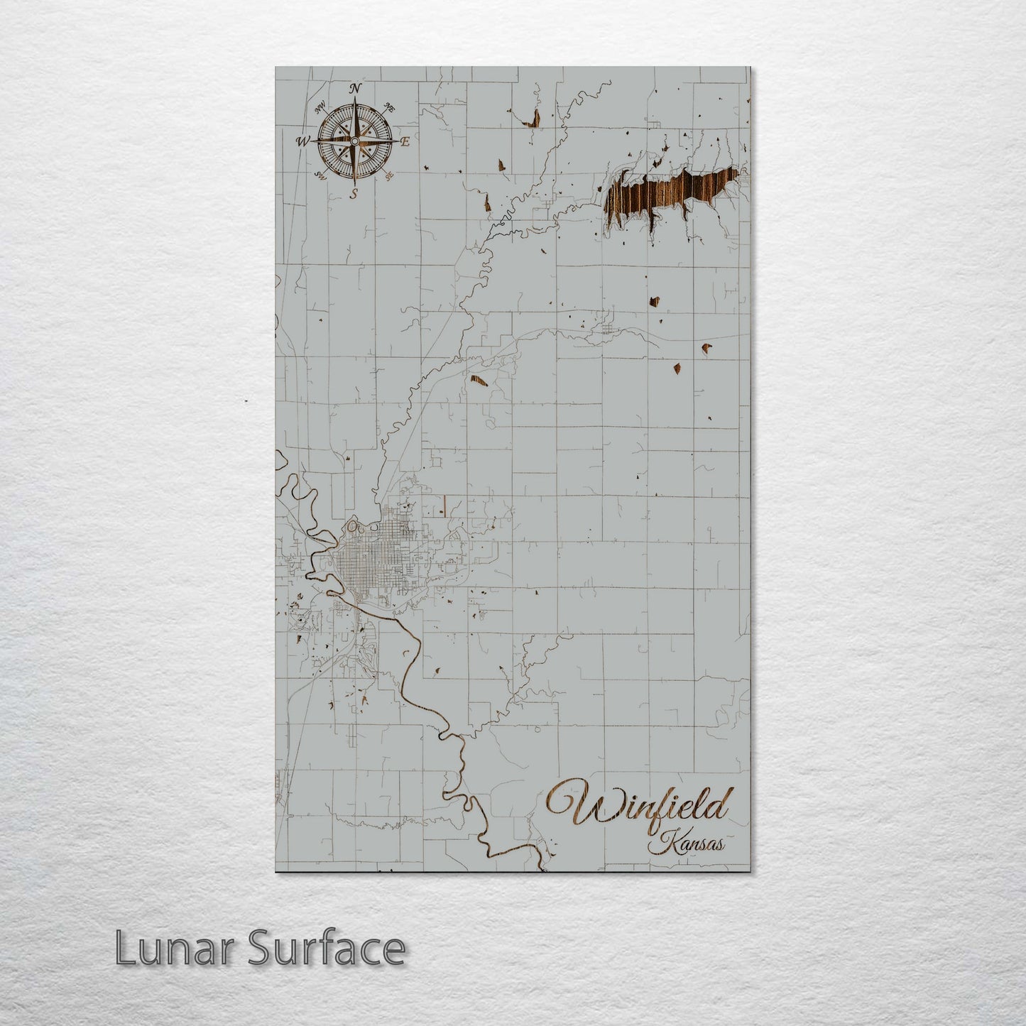 Winfield, Kansas Street Map